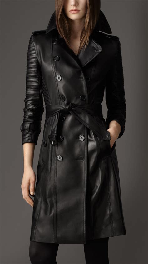 long biker jacket in lambskin 